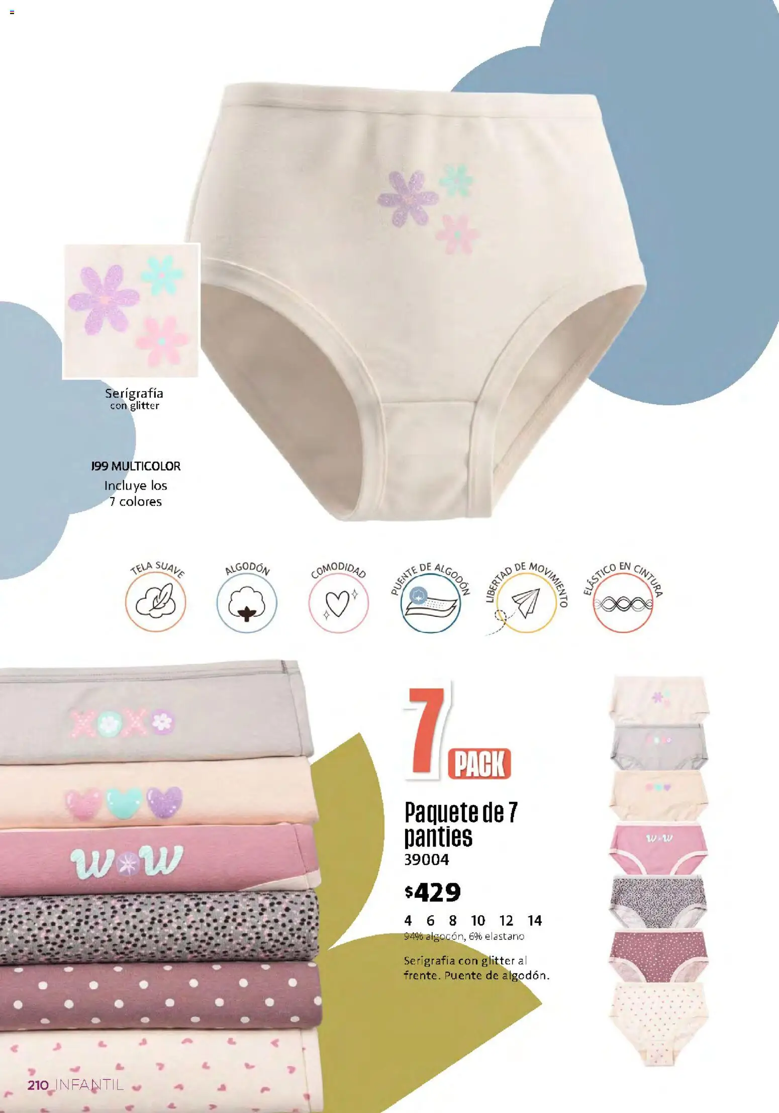 Nuevas ofertas de Ilusión válidas en toda la República Mexicana desde el 01/09/2026. ¡Encuentra las mejores ofertas en Ilusión catálogo Otoño! | Página: 212 | Productos: Glitter, Algodón