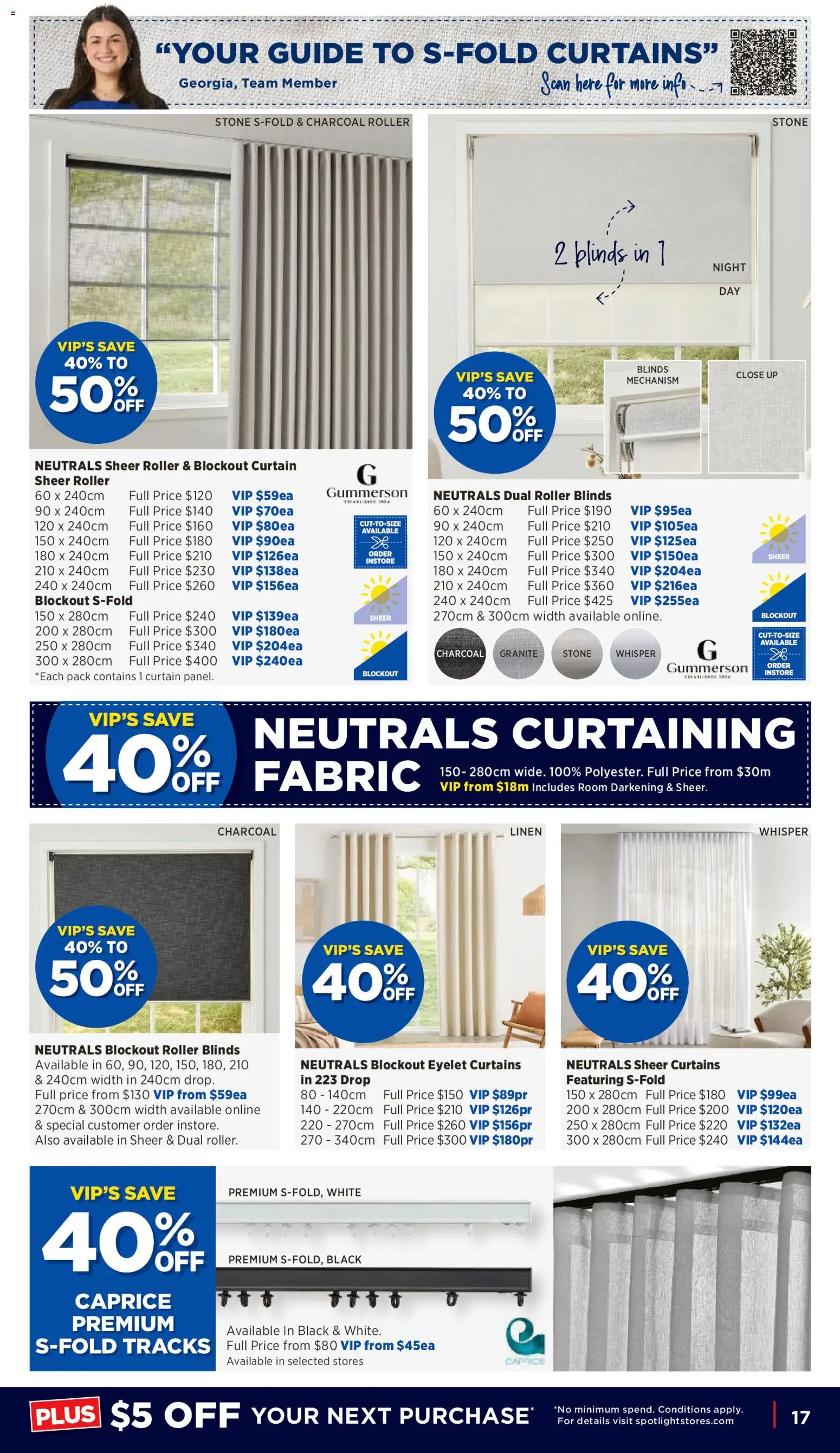 Spotlight catalogue - valid from 03.06.2026 | Page: 17 | Products: Curtain, Blinds, Linen