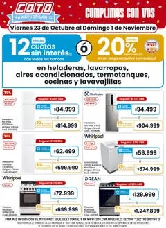 Vista previa Coto - Electro Motivo válido desde el 23/10/2026