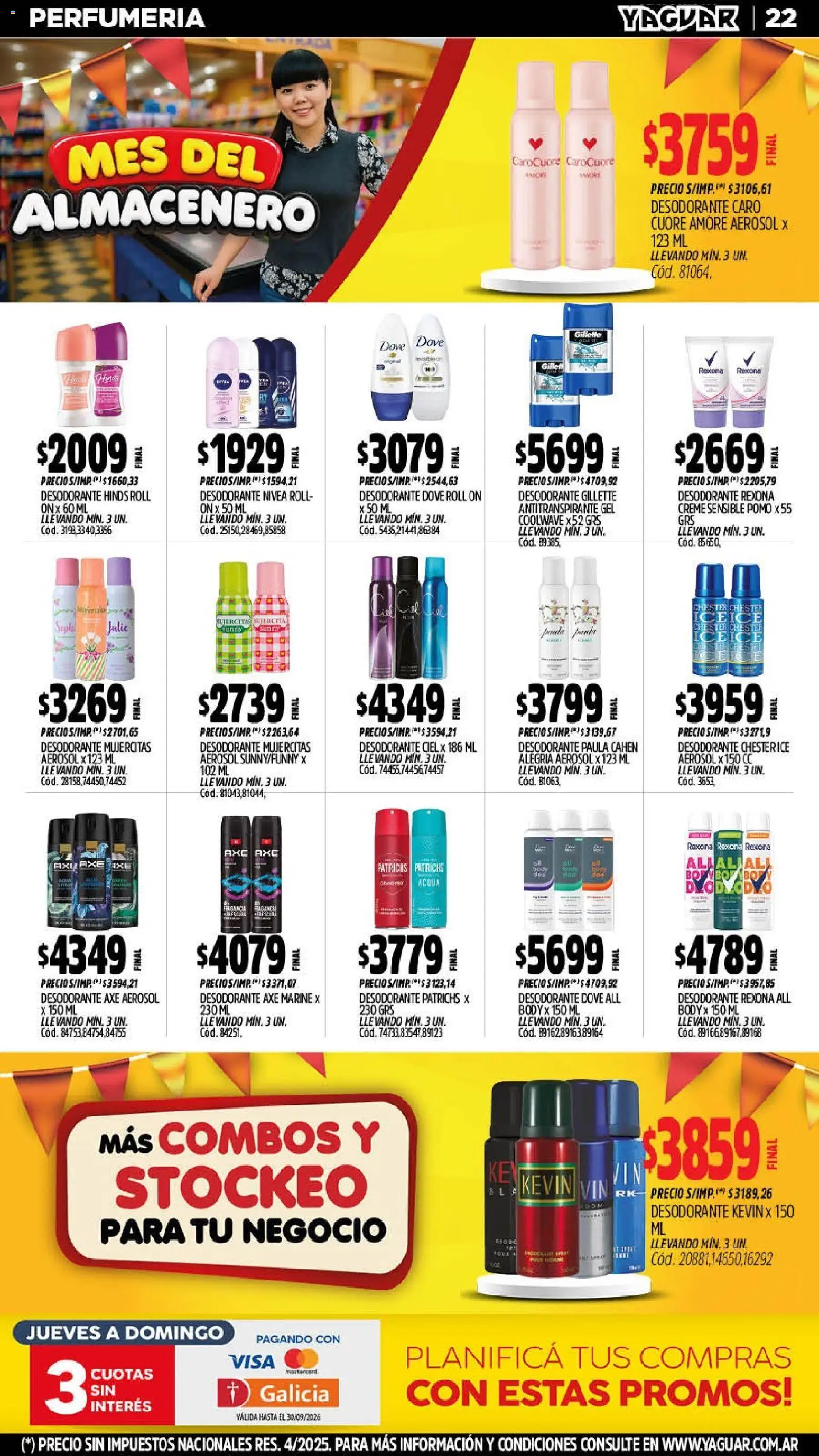 Yaguar catálogo │ válido desde el 07/09/2026 | Página: 23 | Productos: Body, Desodorante, Antitranspirante