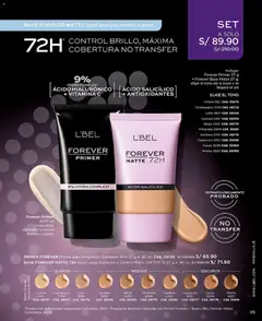 Vista previa de folleto L'Bel catálogo - Campaña 11 de la L'Bel válido desde 20/06/2026 | Página: 35 | Productos: Té, Maquillaje