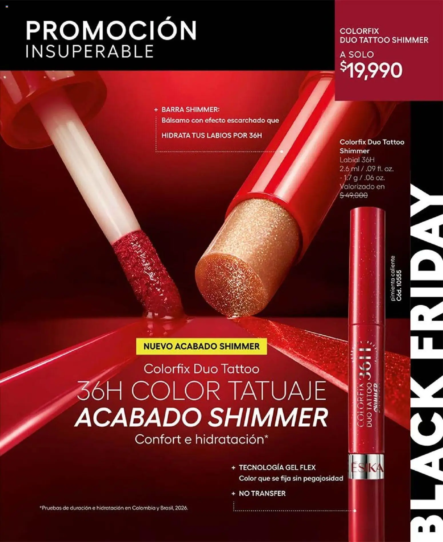 Ésika revista - valida desde el 30/10/2026 | Página: 47 | Productos: Pimienta, Bálsamo