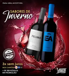 Violeta Supermercados ofertas Sabored de Inverno - Pré-Visualização do folheto da loja Violeta Supermercados, válido de 09.06.2026