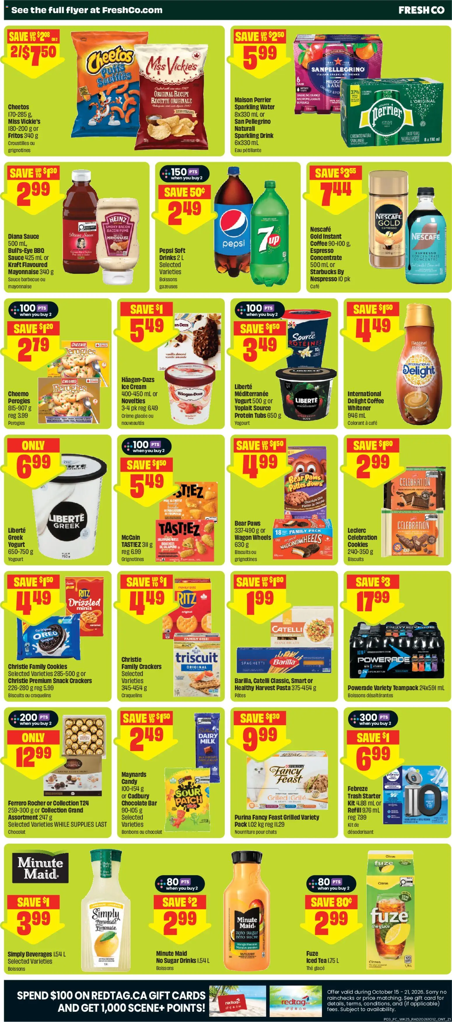 FreshCo flyer valid from Oct 15, 2026 | Page: 4