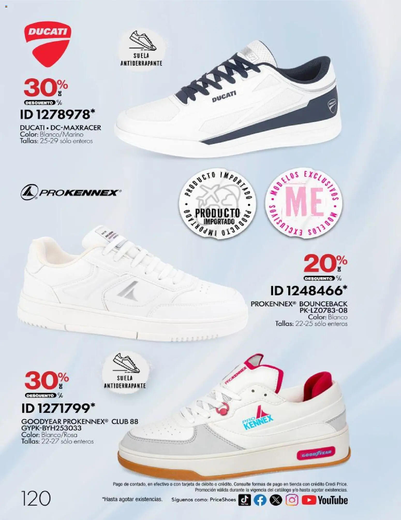 Nuevas ofertas de Price Shoes válidas en toda la República Mexicana desde el 28/10/2026. ¡Encuentra las mejores ofertas en Price Shoes catálogo 10 pagos sin intereses! | Página: 120