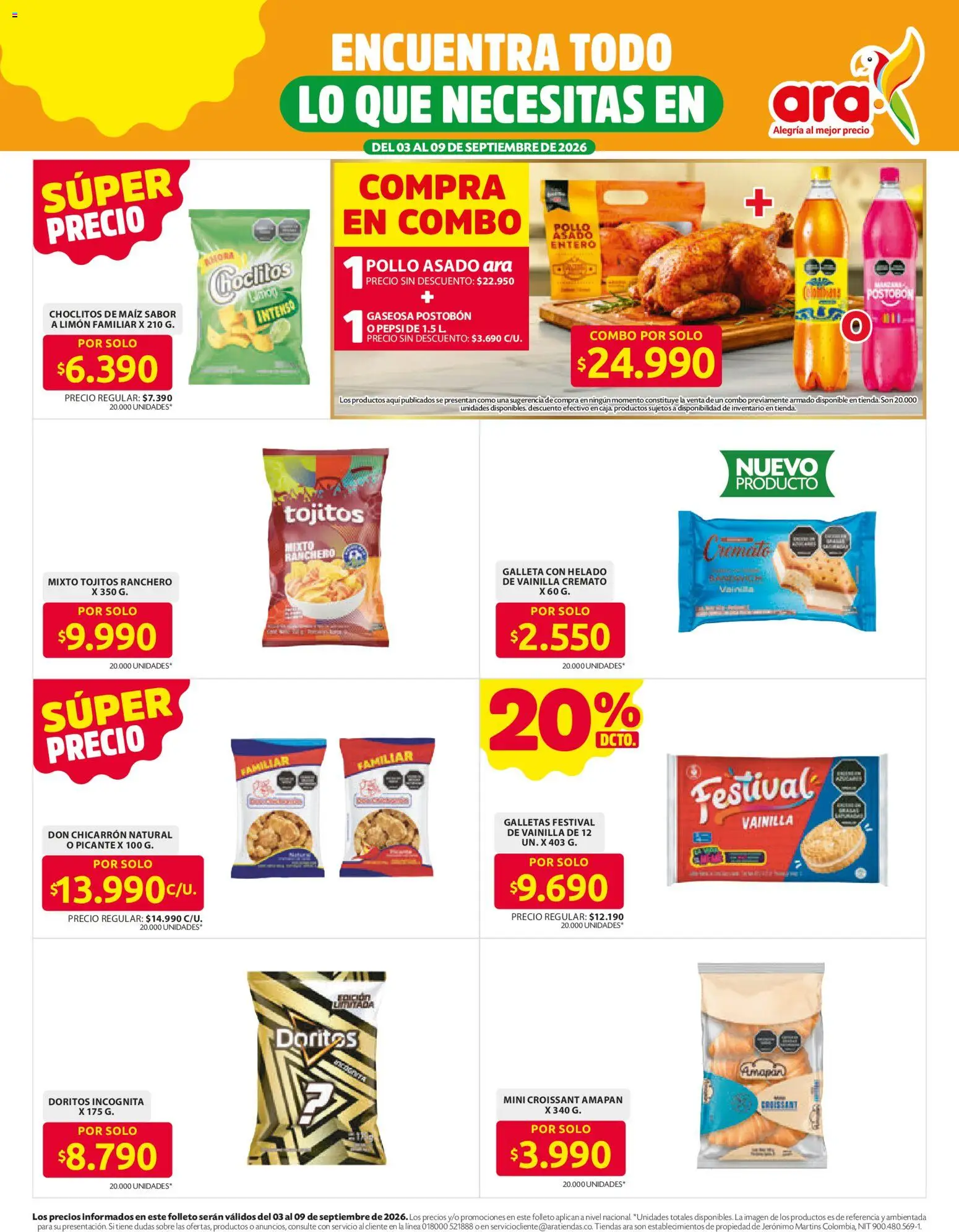 Ara revista - valida desde el 03/09/2026 | Página: 8