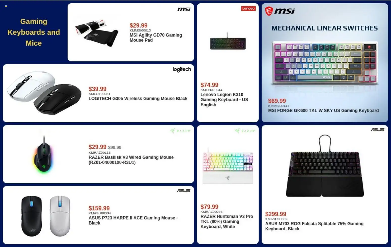 Canada Computers flyer valid from Jun 26, 2026 | Page: 7 | Products: Mouse, Keyboard