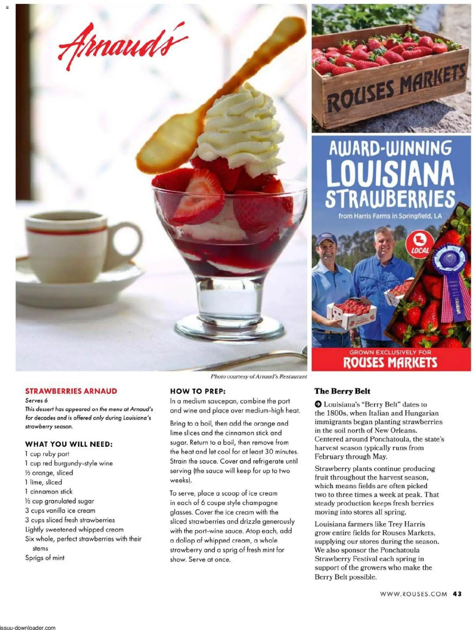 Rouses Magazine Spring 2026 - valid from 06.04.2026 | Page: 45 | Products: Sauce, Sugar, Lime, Belt