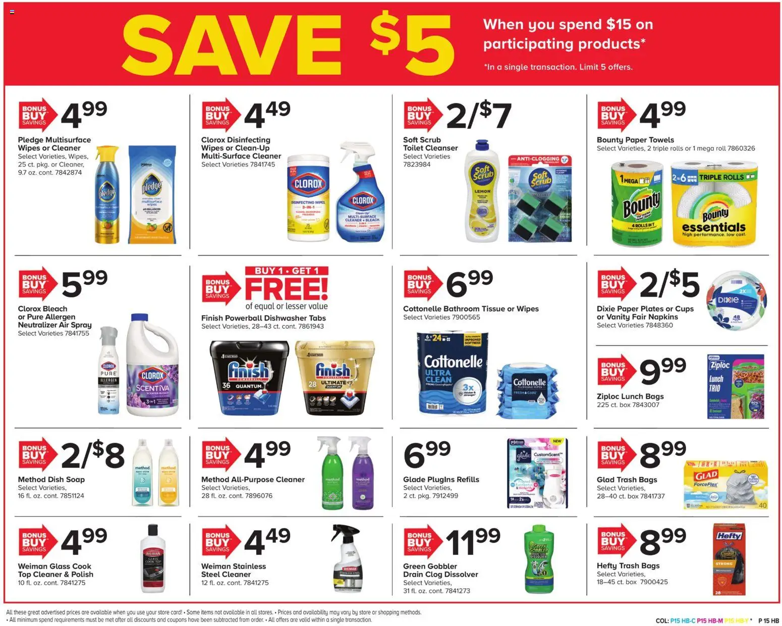 Giant Weekly Ad - valid from 09/18/2026 | Page: 18 | Products: Box, Lemon, Paper plates, Paper towels