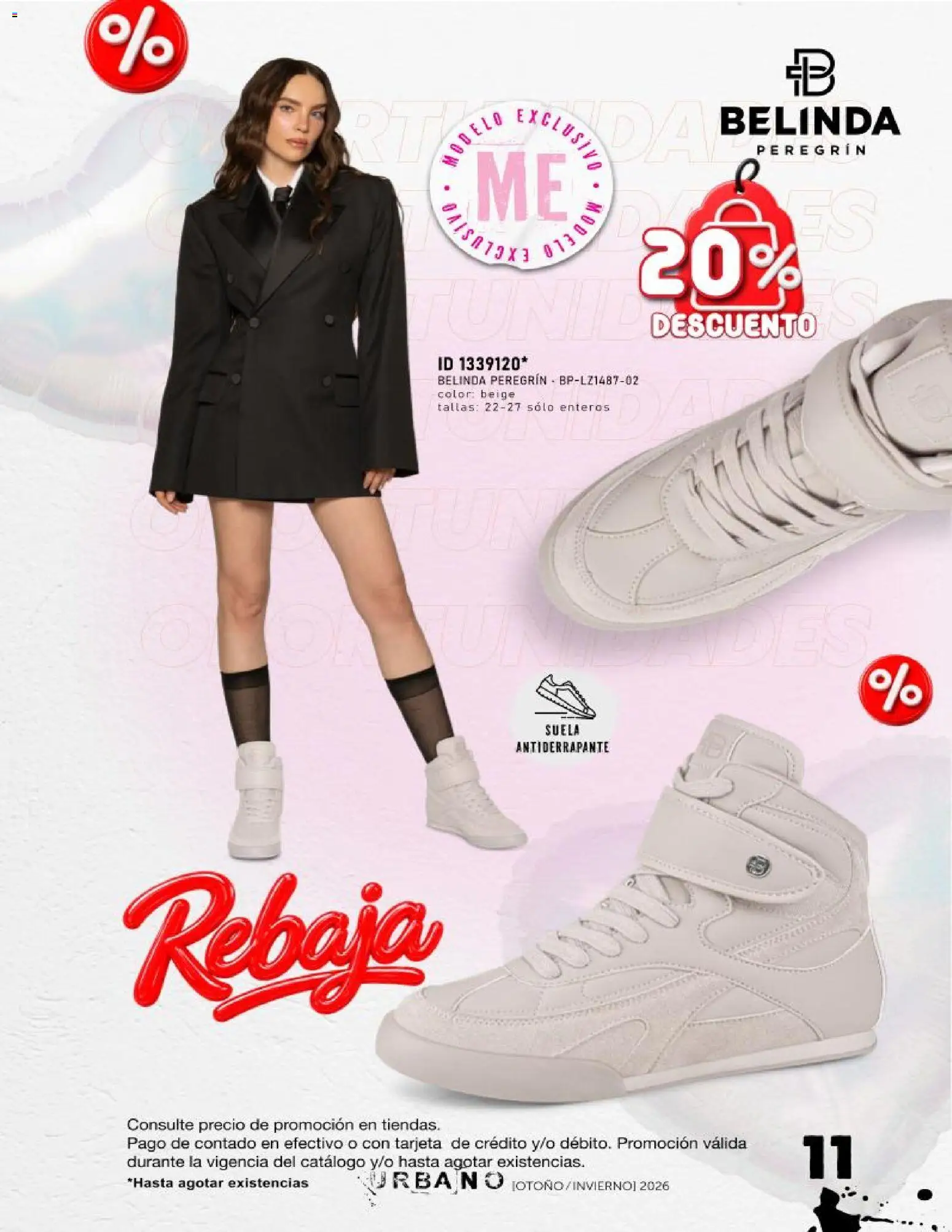 Nuevas ofertas de Price Shoes válidas en toda la República Mexicana desde el 15/10/2026. ¡Encuentra las mejores ofertas en Price Shoes catálogo Urbano! | Página: 9