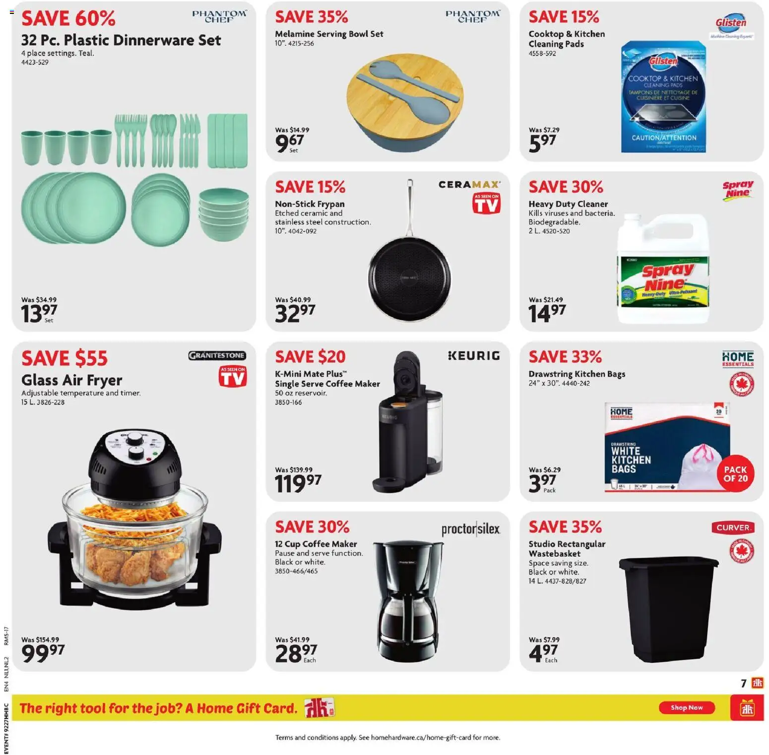 Home Hardware flyer valid from Jul 2, 2026 | Page: 10 | Products: Coffee maker, Fryer, Coffee