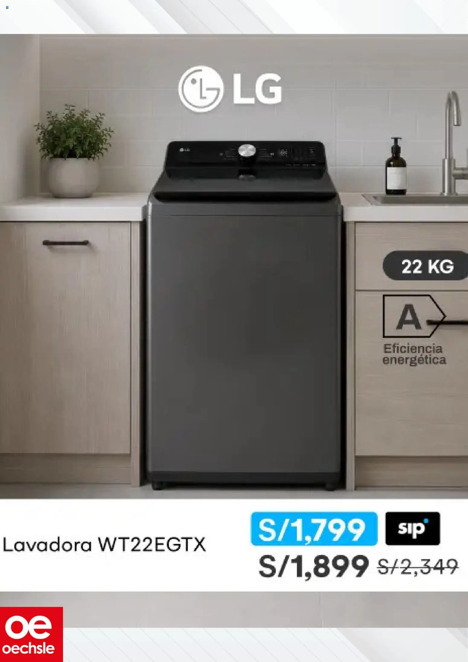 Catálogo Oechsle válido desde 23/07/2026 | Página: 3 | Productos: Lavadora
