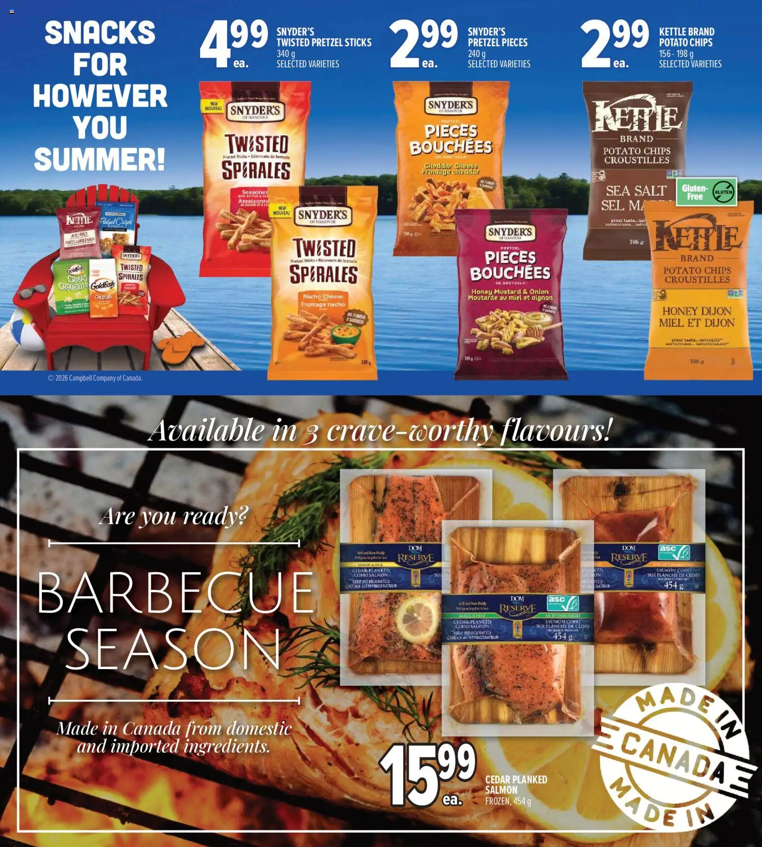 Metro flyer valid from Jul 16, 2026 | Page: 13 | Products: Chips, Kettle, Butter, Cheese