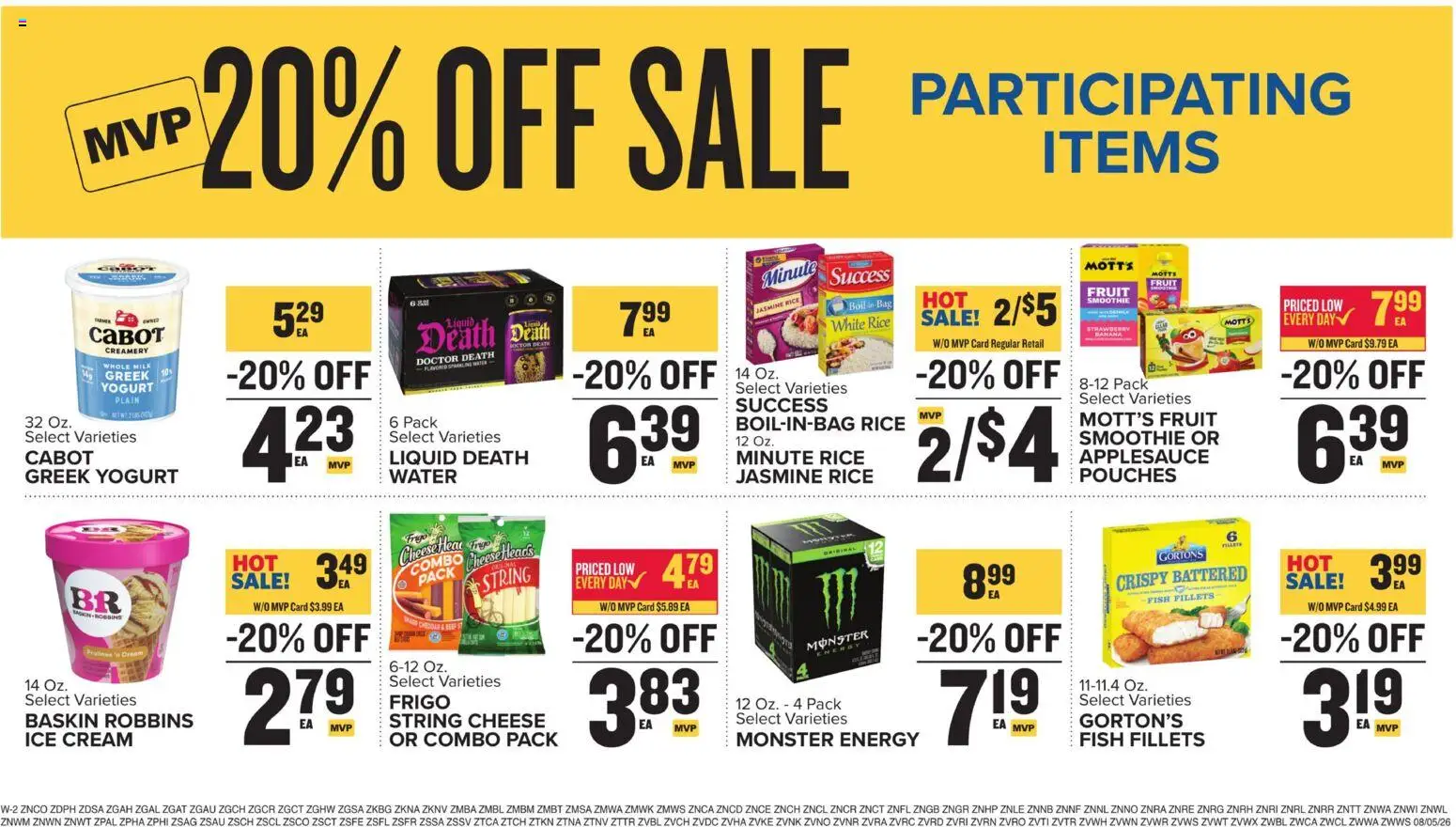 Food Lion Weekly Ad - valid from 08/05/2026 | Page: 13 | Products: Water, Whole milk, Smoothie, Greek yogurt