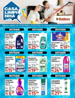 Supermercado Dalben ofertas Casa Limpinha - Pré-Visualização do folheto da loja Supermercado Dalben, válido de 11.05.2026