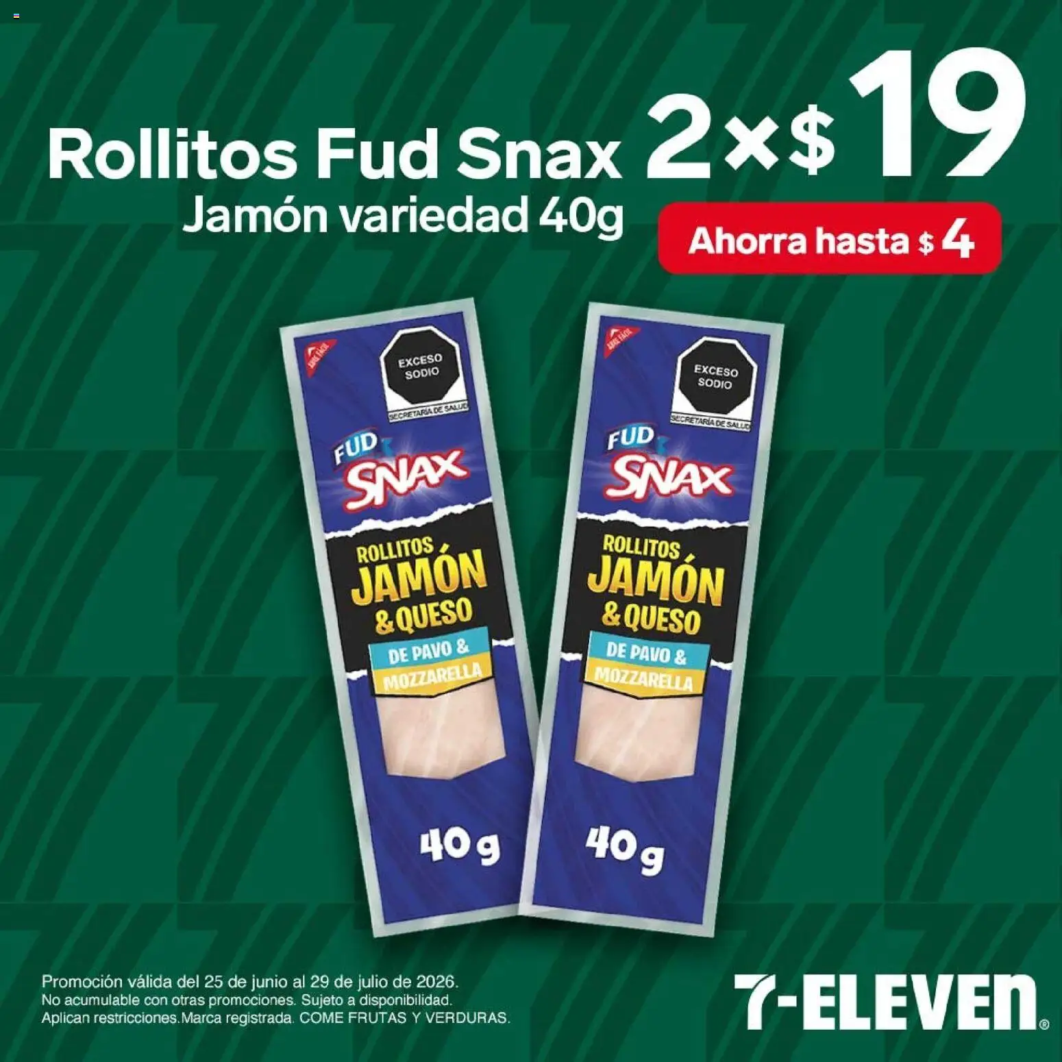 Nuevas ofertas de 7-Eleven válidas en toda la República Mexicana desde el 25/06/2026. ¡Encuentra las mejores ofertas en 7-Eleven folleto! | Página: 13