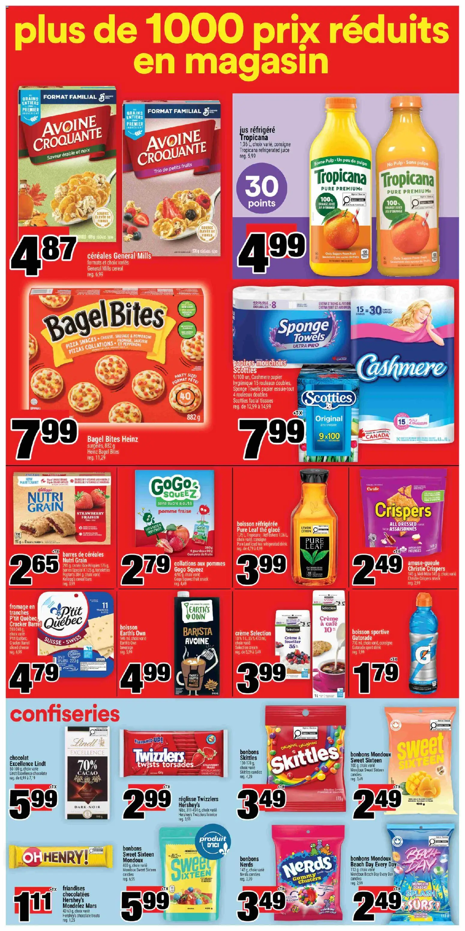 Super C flyer valid from Jul 2, 2026 | Page: 5 | Products: Candies, Cream, Cheese, Pizza