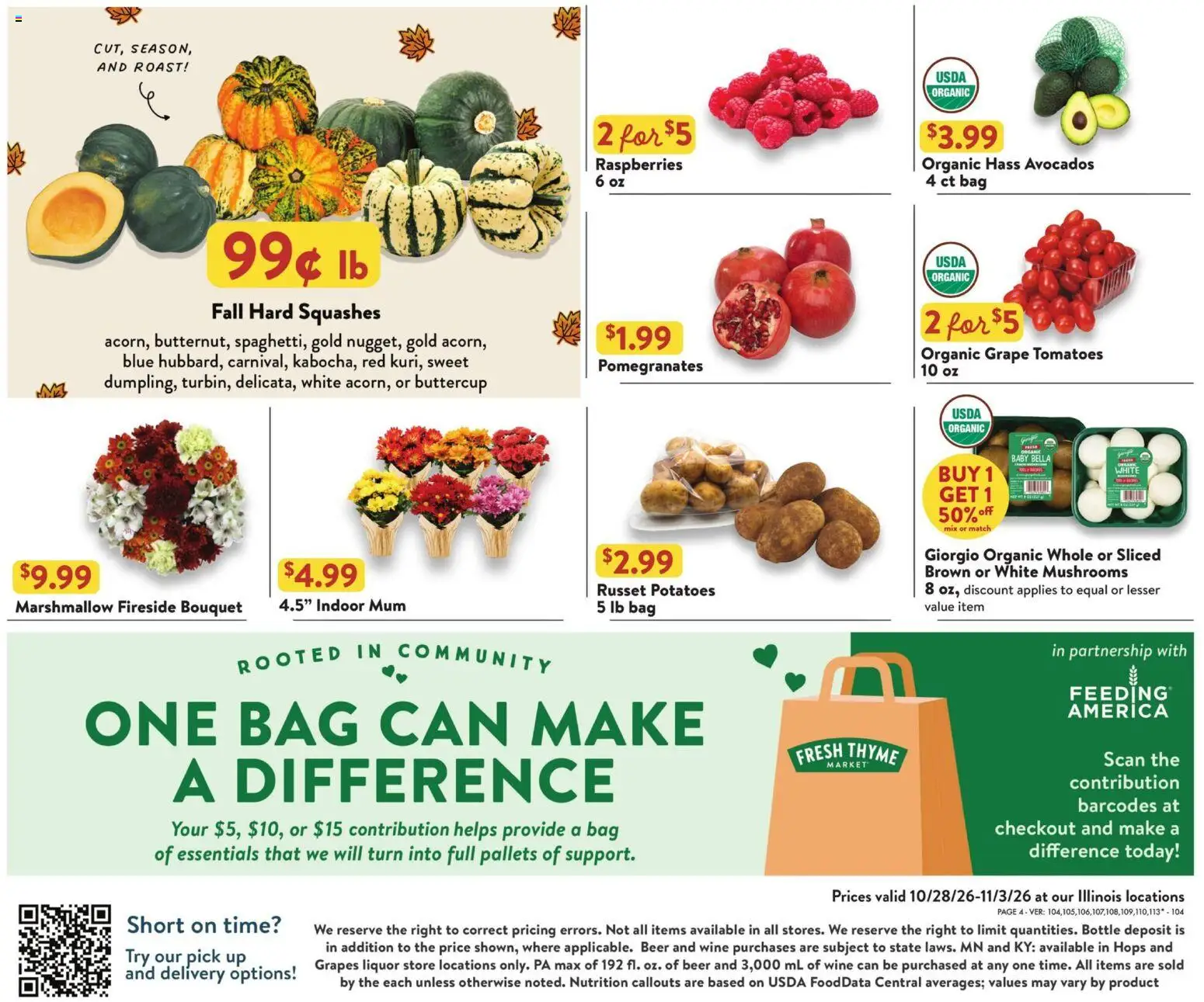 Fresh Thyme Weekly Ad - valid from 10/28/2026 | Page: 4