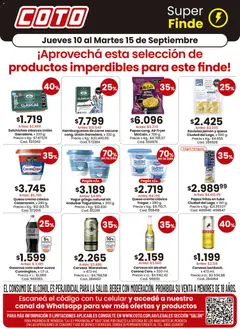 Vista previa Coto - Productos Motivo 2 válido desde el 10/09/2026