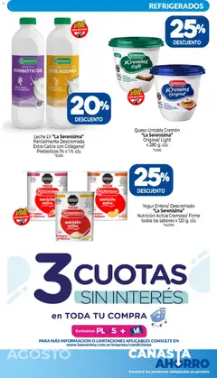 Vista previa La Anonima Canasta Ahorro válido desde el 01/08/2026 | Página: 9