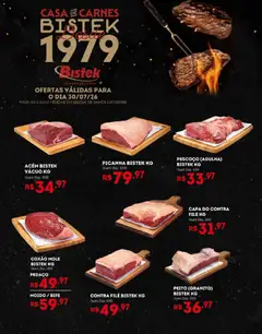 Bistek Supermercados ofertas Quinta das Carnes - Pré-Visualização do folheto da loja Bistek Supermercados, válido de 30/07/2026