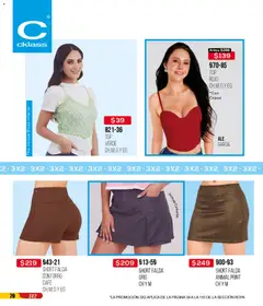 Vista previa de Cklass catálogo Remate Calzado 3X2, nuevo folleto de la tienda, válido en México a partir del 20.04.2026 | Página: 213 | Productos: Blusa, Cinturón, Ropa, Short