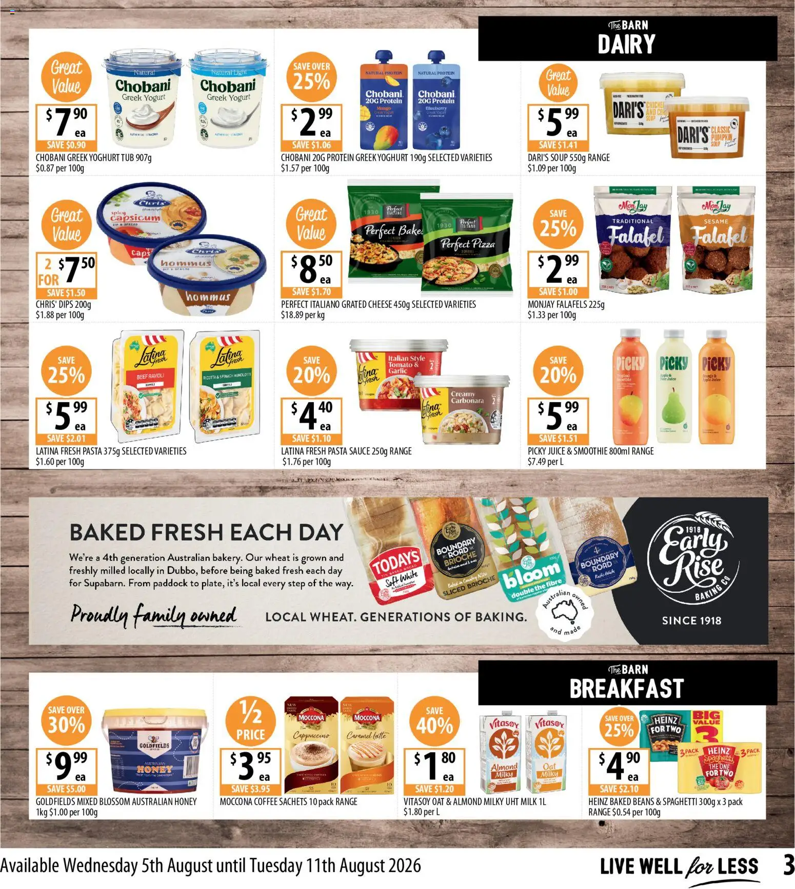 Supabarn catalogue - valid from 05/08/2026 | Page: 3 | Products: Light, Honey, Mango, Garlic