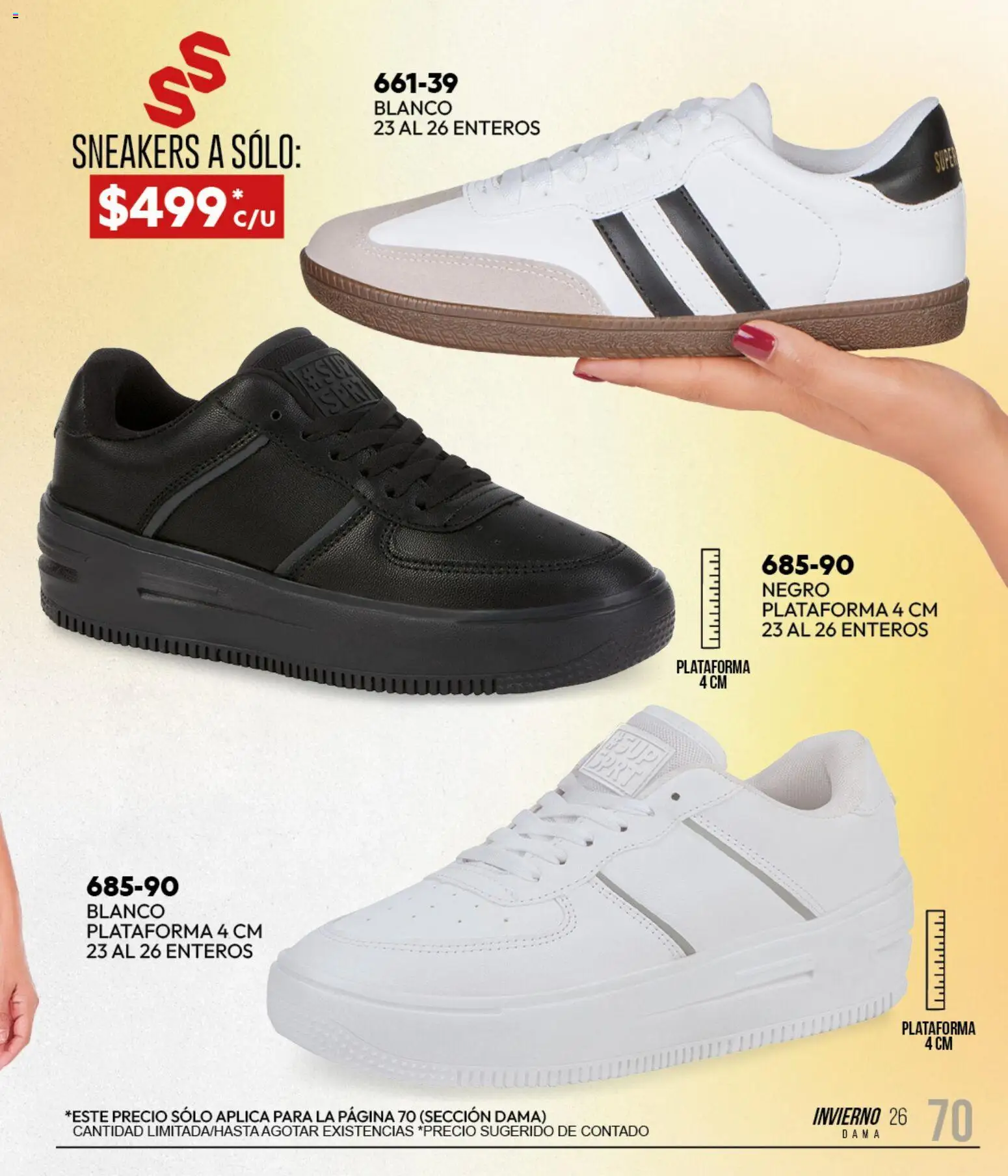 Nuevas ofertas de Cklass válidas en toda la República Mexicana desde el 11/09/2026. ¡Encuentra las mejores ofertas en Cklass catálogo Sportbrands Dama Invierno! | Página: 87