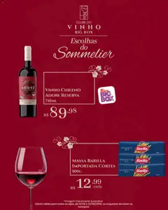 Big Box ofertas Clube do Vinho - Pré-Visualização do folheto da loja Big Box, válido de 16.06.2026 | Página: 4 | Produtos: Vinho, Massa