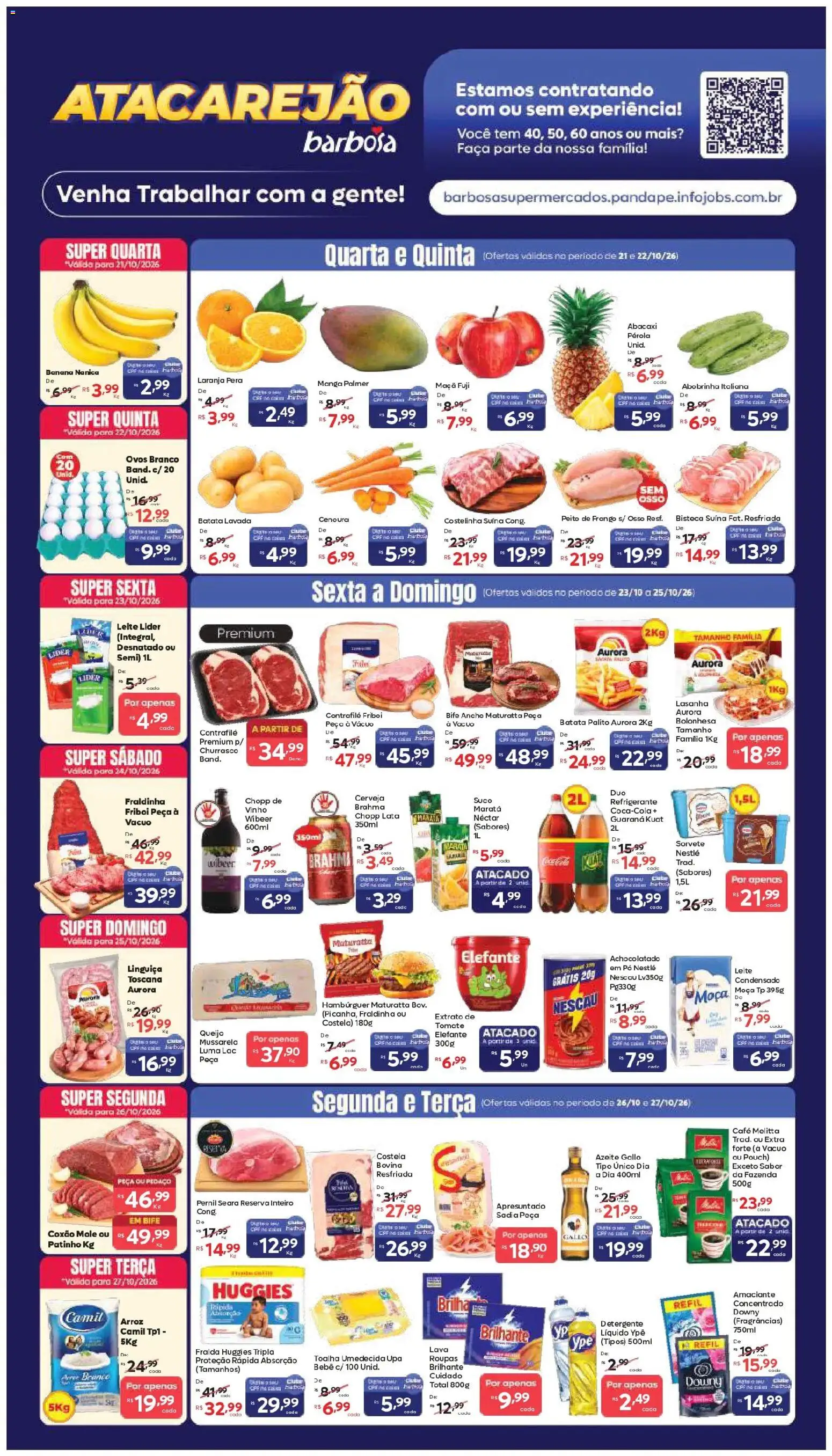 Barbosa Supermercados Folheto - válido de 21/10/2026 | Página: 1