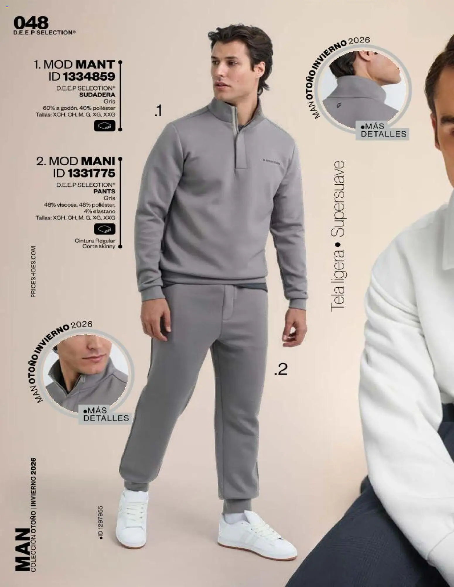 Nuevas ofertas de Price Shoes válidas en toda la República Mexicana desde el 01/09/2026. ¡Encuentra las mejores ofertas en Price Shoes catálogo Man! | Página: 48 | Productos: Sudadera, Pants