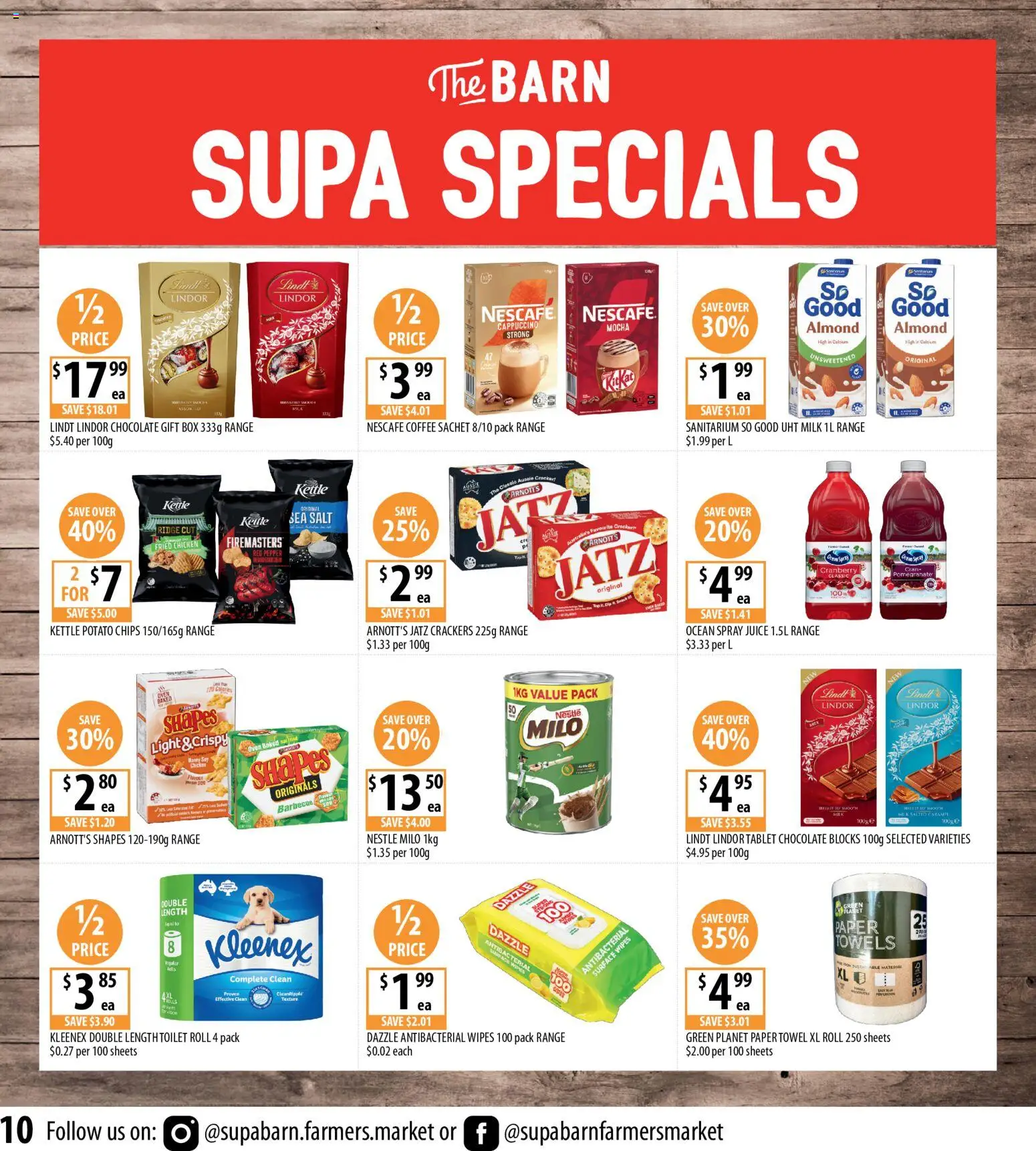 Supabarn catalogue - valid from 17.06.2026 | Page: 10 | Products: Box, Milk, Juice, Tablet