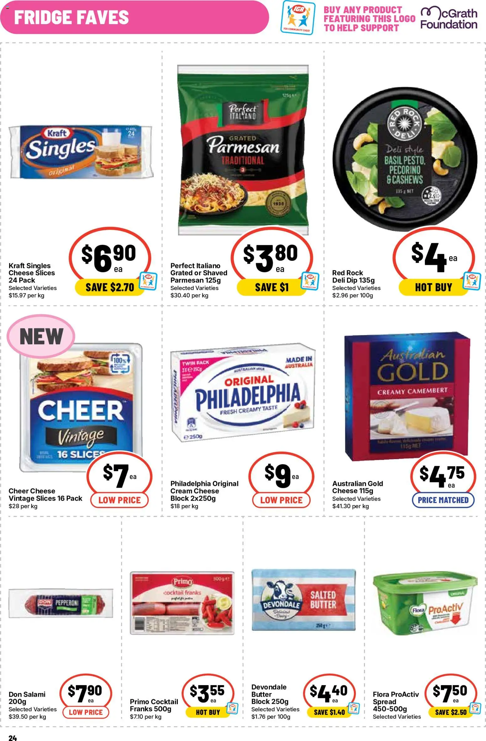 Ritchies catalogue - valid from 23/09/2026 | Page: 24 | Products: Cream cheese, Butter, Cheese, Foundation