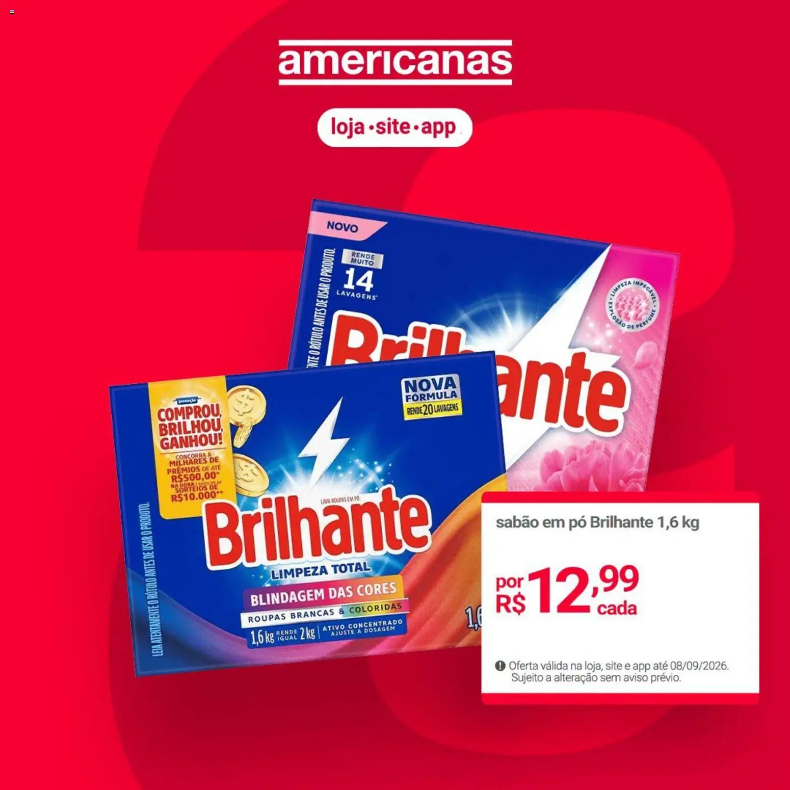 Lojas Americanas Folheto - válido de 31/08/2026 | Página: 3