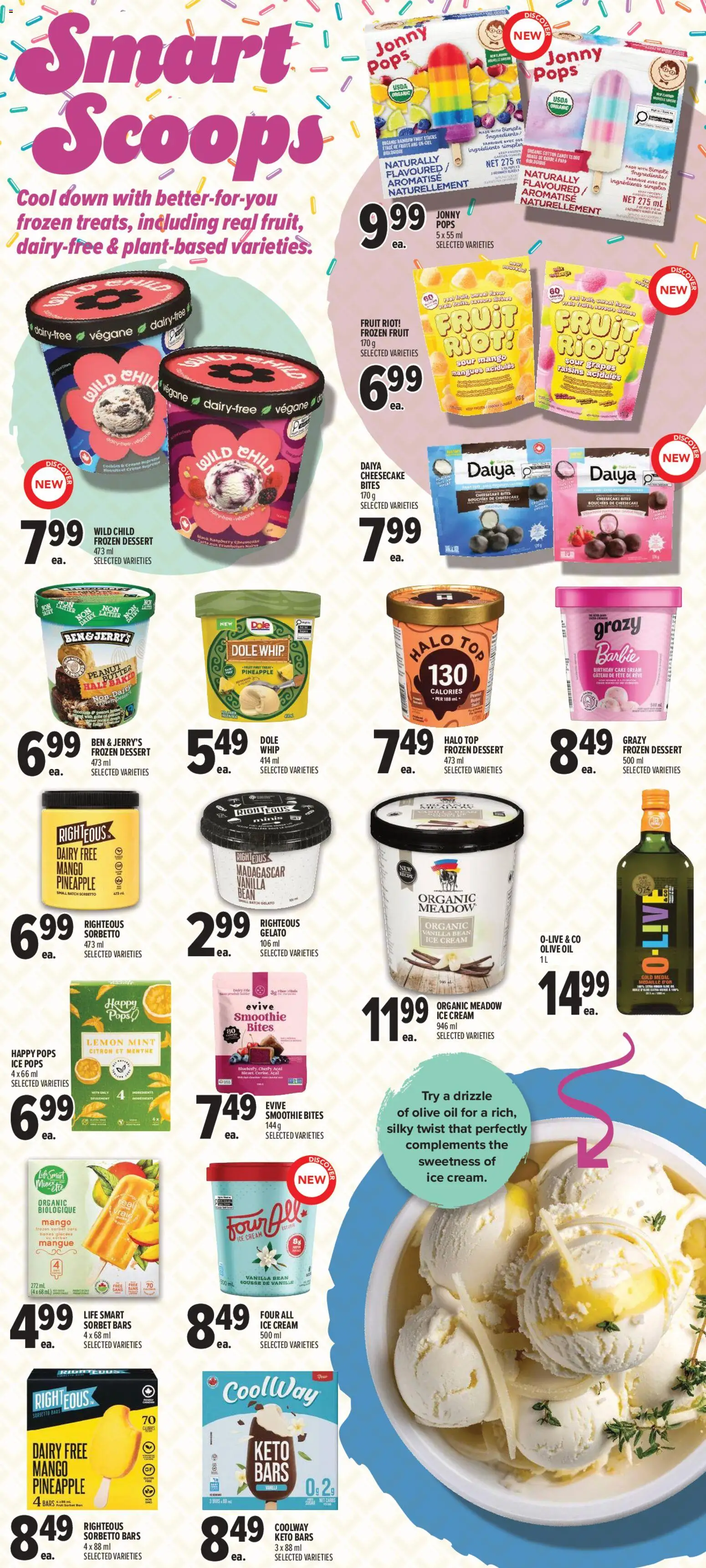 Metro flyer valid from Aug 6, 2026 | Page: 11 | Products: Sweetness, Dessert, Raisins, Ice