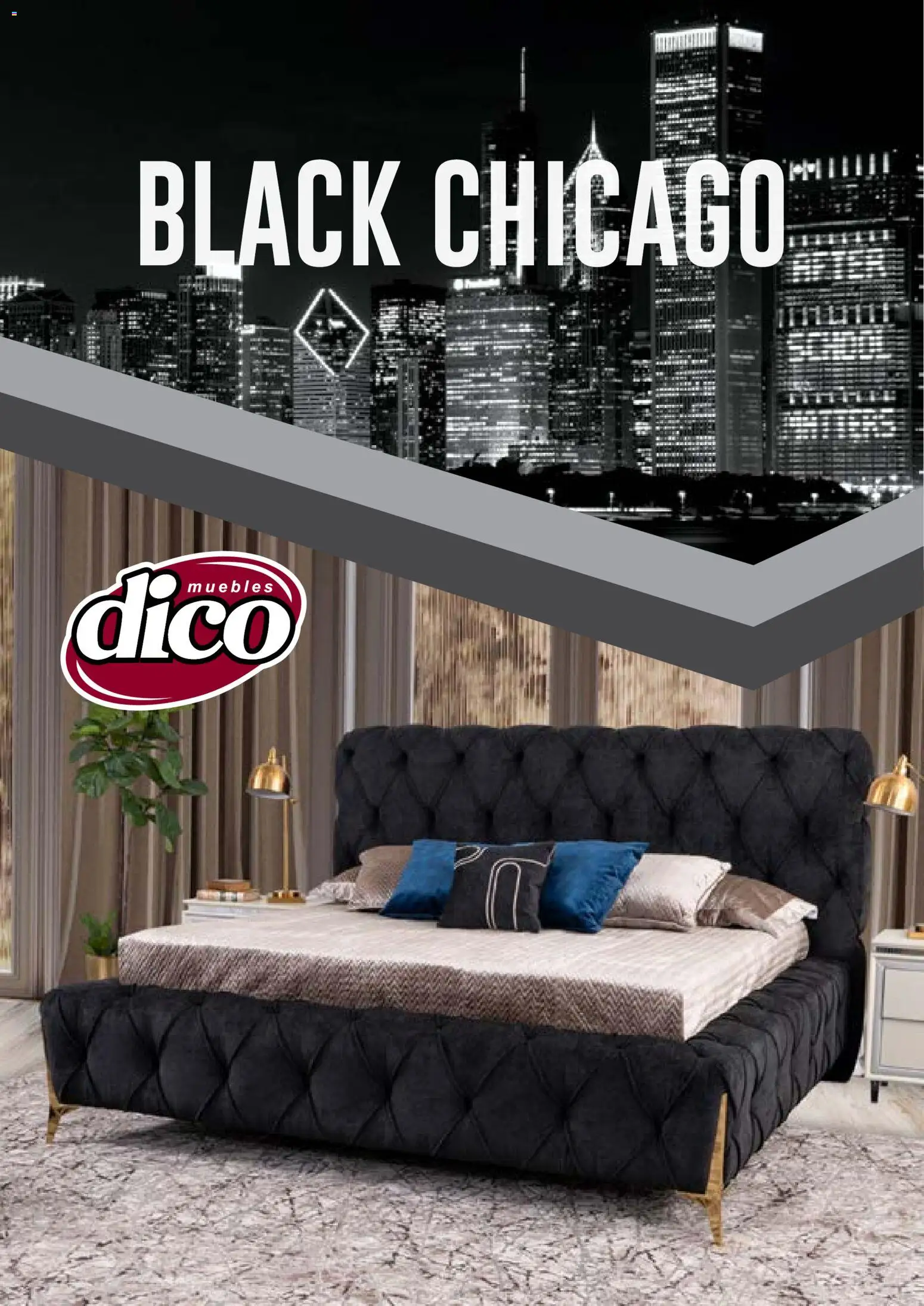 Nuevas ofertas de Muebles Dico válidas en toda la República Mexicana desde el 17.03.2026. ¡Encuentra las mejores ofertas en Muebles Dico catálogo Black Chicago ! | Página: 1