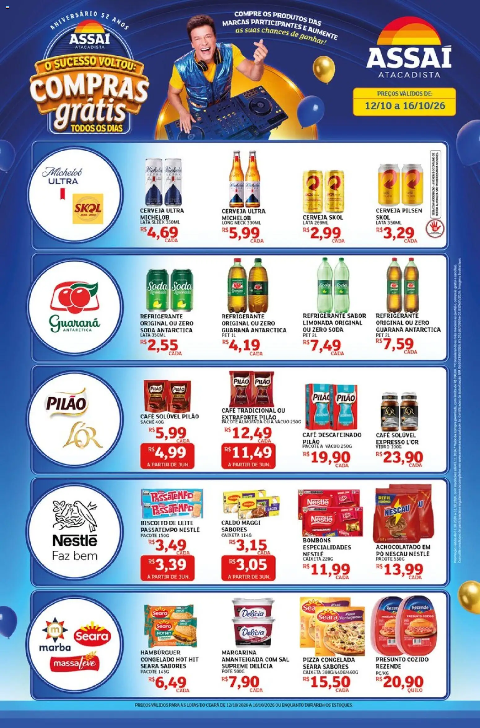 Assaí Atacadista Folheto - válido de 12/10/2026 | Página: 1