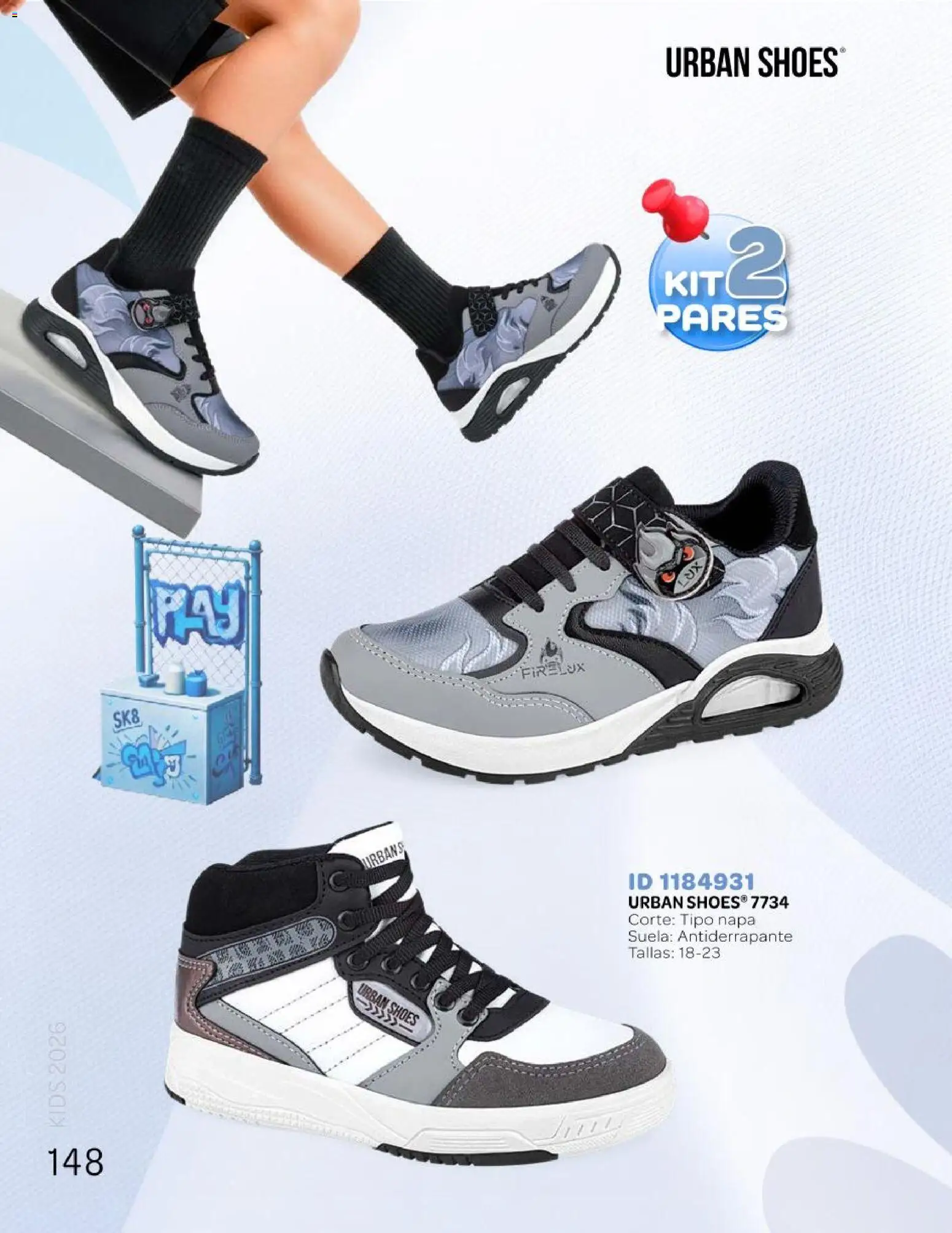 Nuevas ofertas de Price Shoes válidas en toda la República Mexicana desde el 25.04.2026. ¡Encuentra las mejores ofertas en Price Shoes catálogo Kids todo en uno! | Página: 148