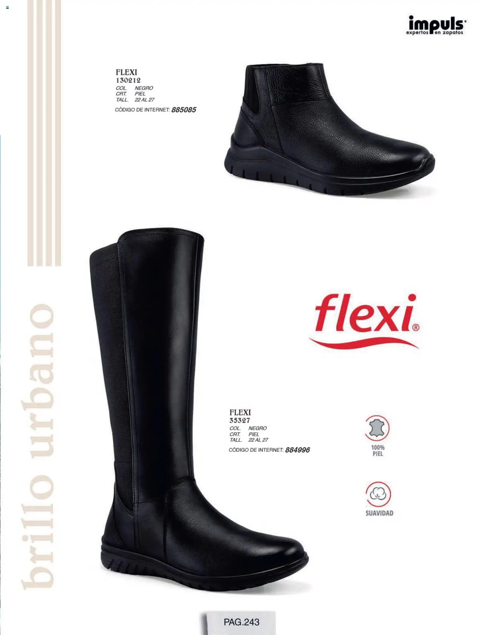 Nuevas ofertas de Impuls válidas en toda la República Mexicana desde el 01/07/2026. ¡Encuentra las mejores ofertas en Impuls catálogo Otoño Invierno! | Página: 245 | Productos: Zapatos, Brillo