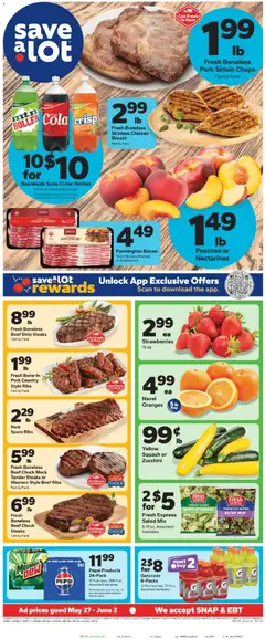 Preview of Save a Lot weekly ads valid from 27.05.2026