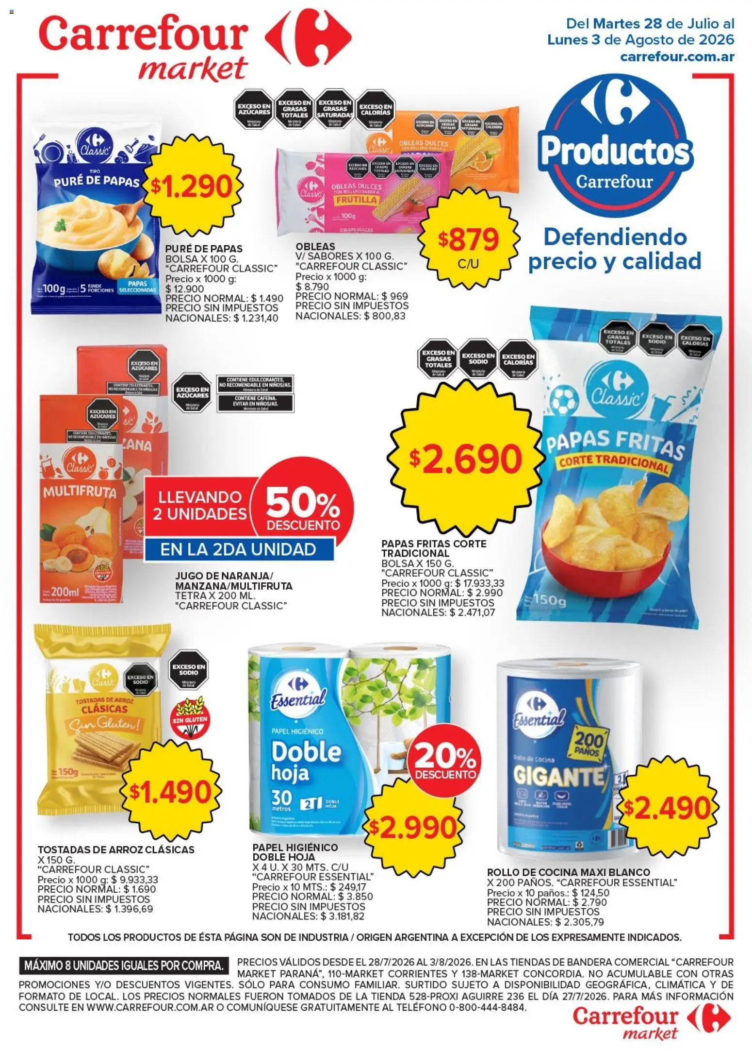 Carrefour Market catálogo │ válido desde el 28/07/2026 | Página: 4