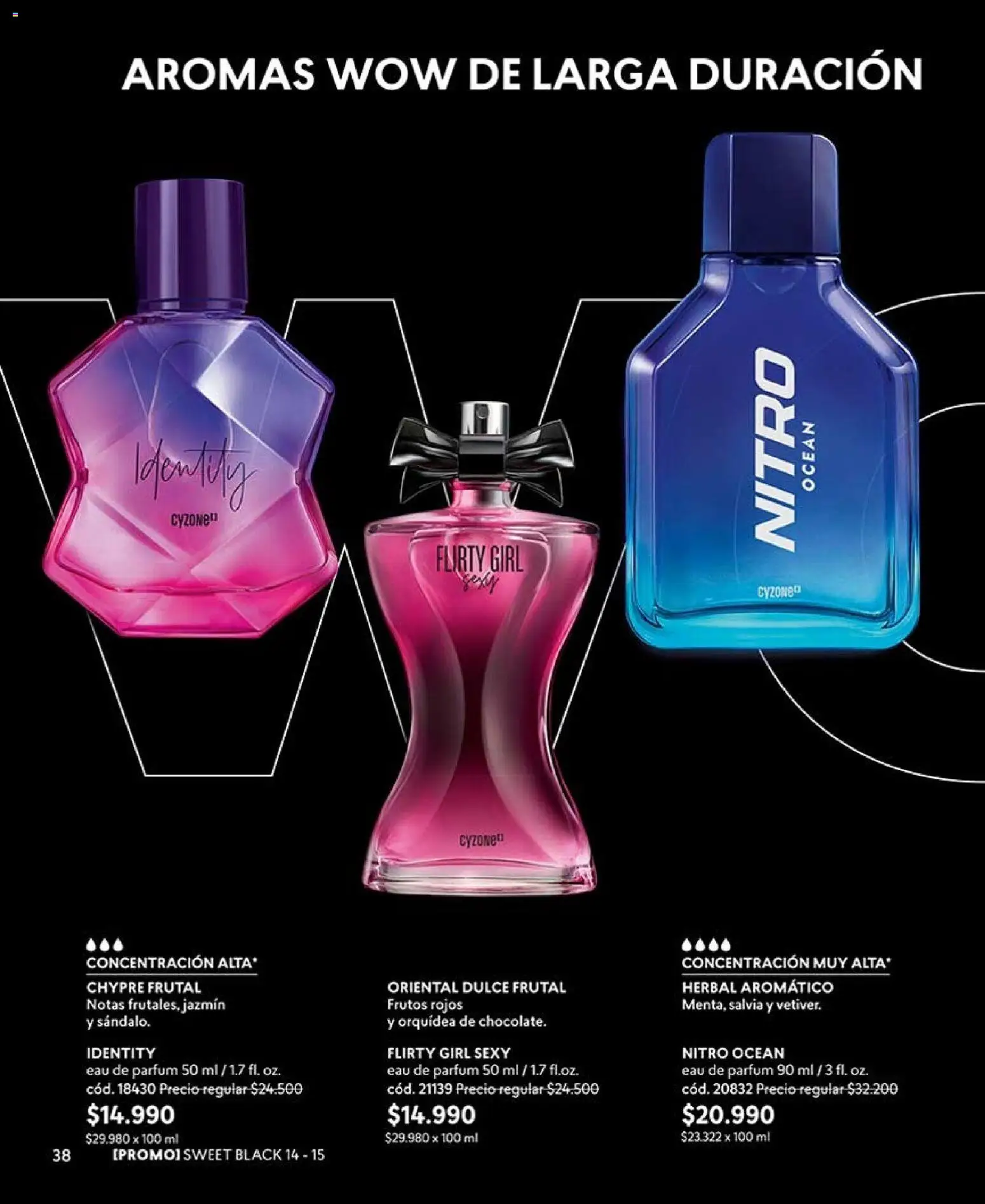 Catálogo CyZone Campaña 13 │ válido desde el 25.07.2026 | Página: 38 | Productos: Frutos rojos, Orquídea