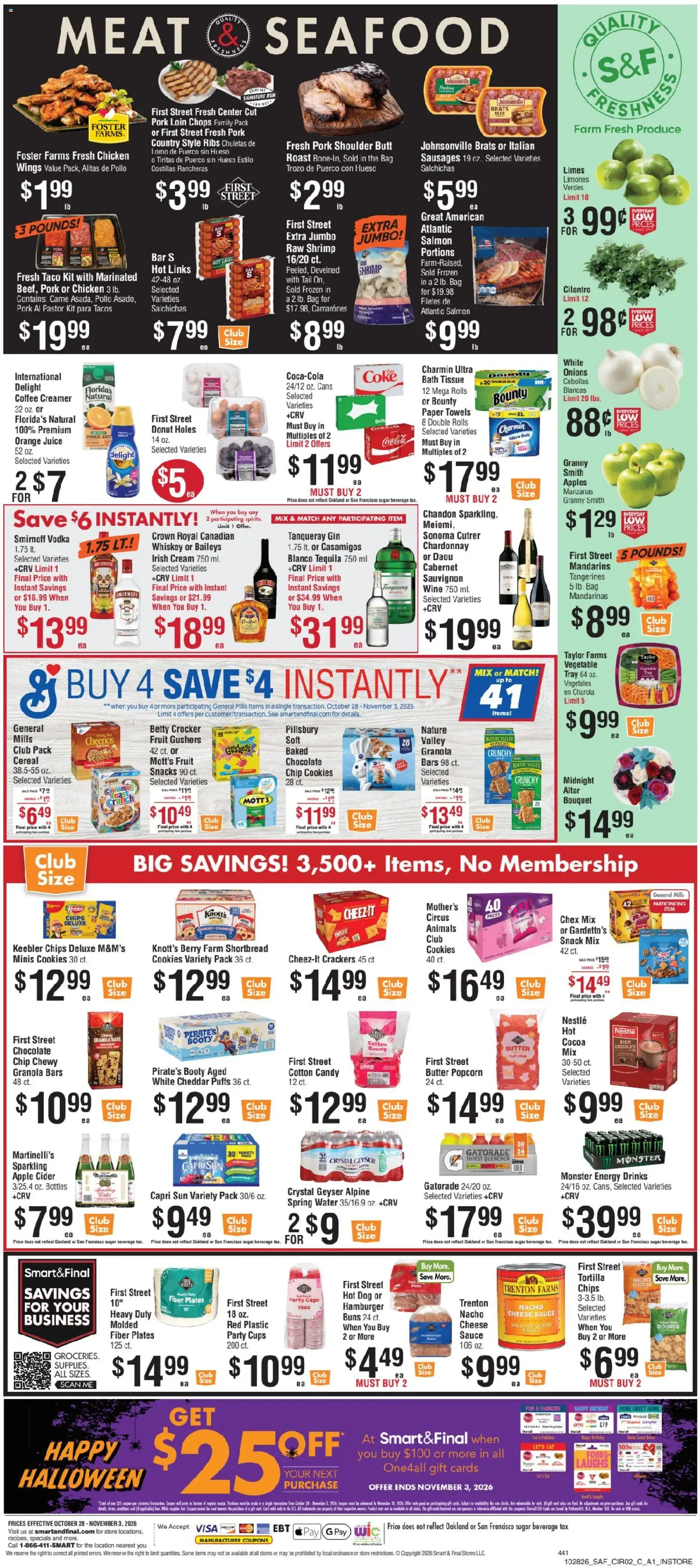 Smart & Final Weekly Ad - valid from 10/28/2026 | Page: 3