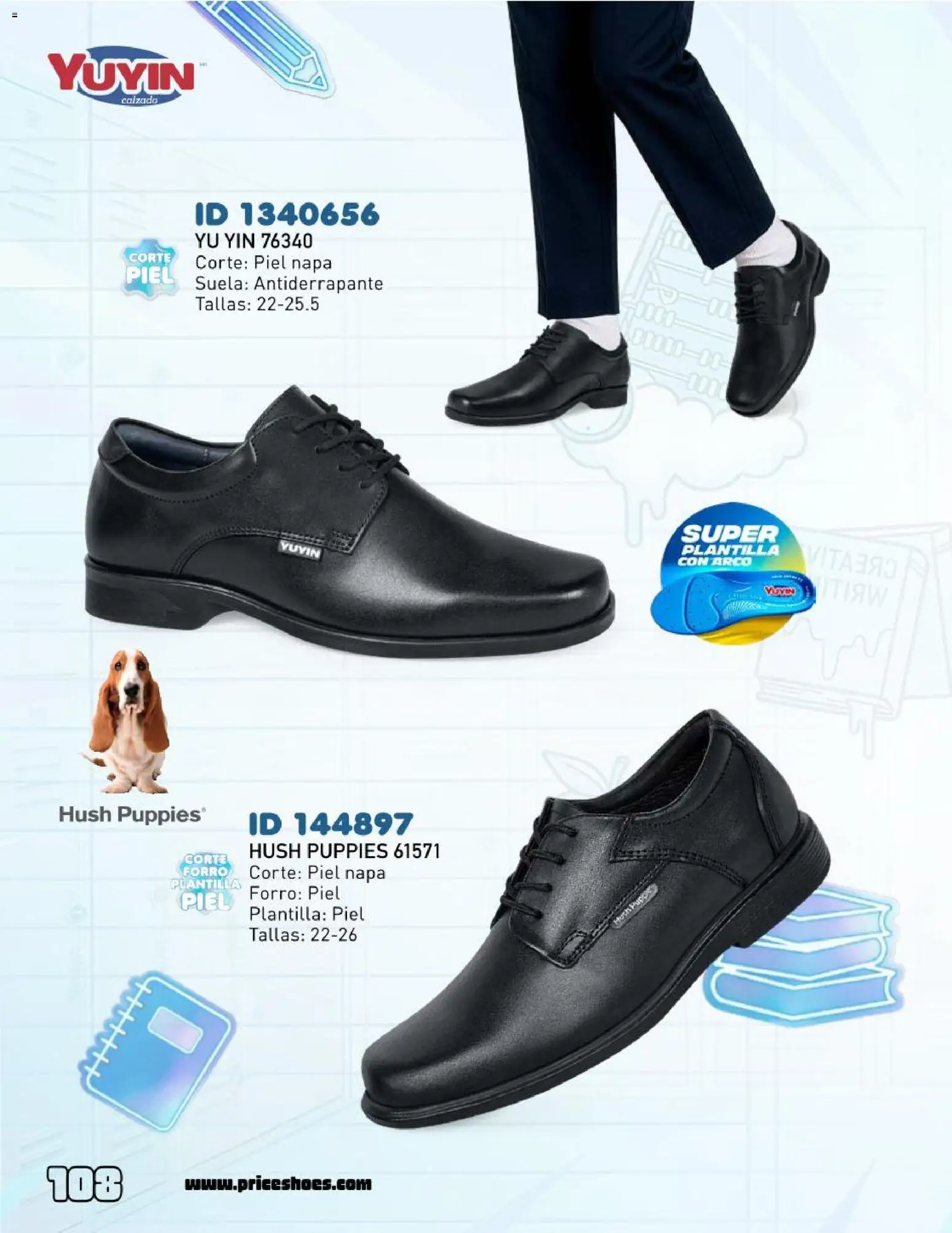 Nuevas ofertas de Price Shoes válidas en toda la República Mexicana desde el 12.06.2026. ¡Encuentra las mejores ofertas en Price Shoes catálogo Escolar! | Página: 108