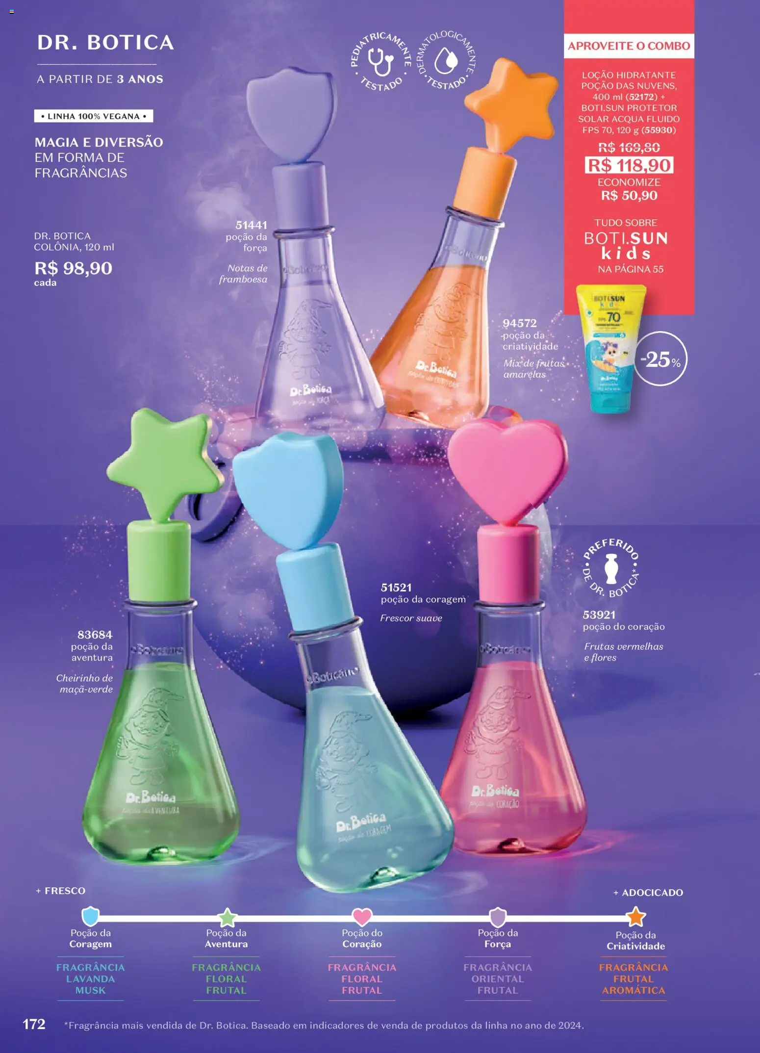 O Boticário Folheto - válido de 29/06/2026 | Página: 176 | Produtos: Fragrância, Protetor solar, Flores