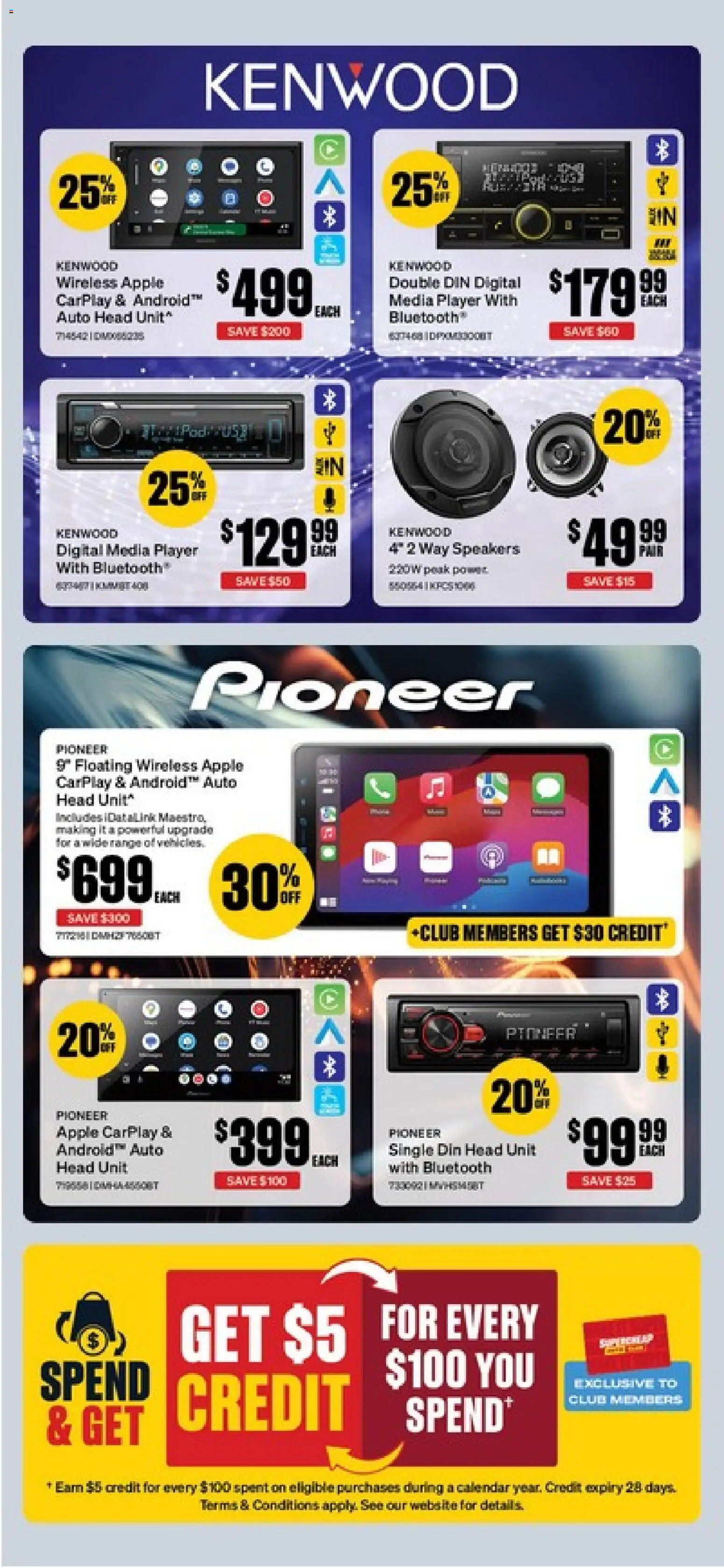 Supercheap Auto catalogue - valid from 10.06.2026 | Page: 32 | Products: Digital, Player