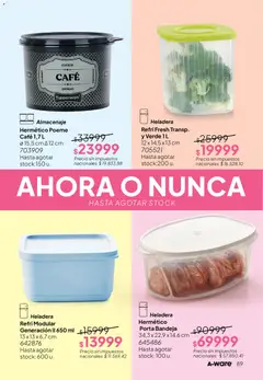 Vista previa Tupperware Folleto válido desde el 01/09/2026 | Página: 90