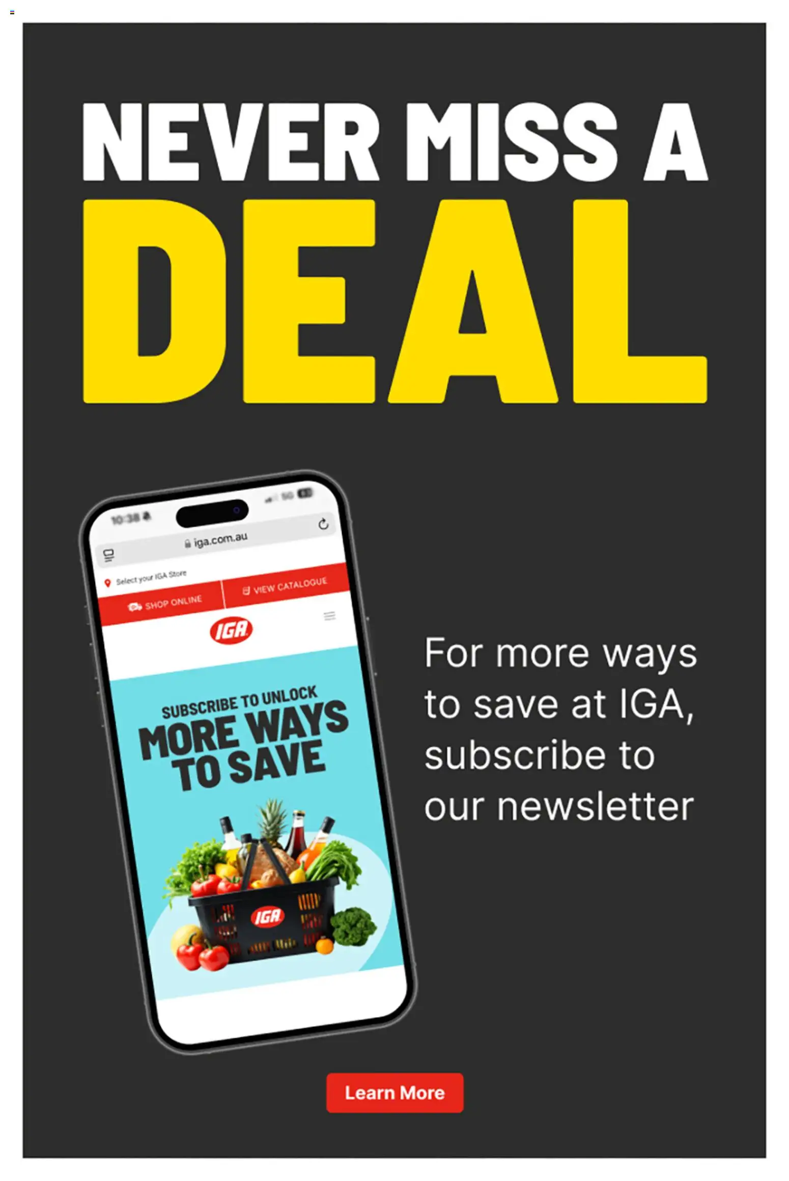 IGA catalogue - valid from 09/09/2026 | Page: 32