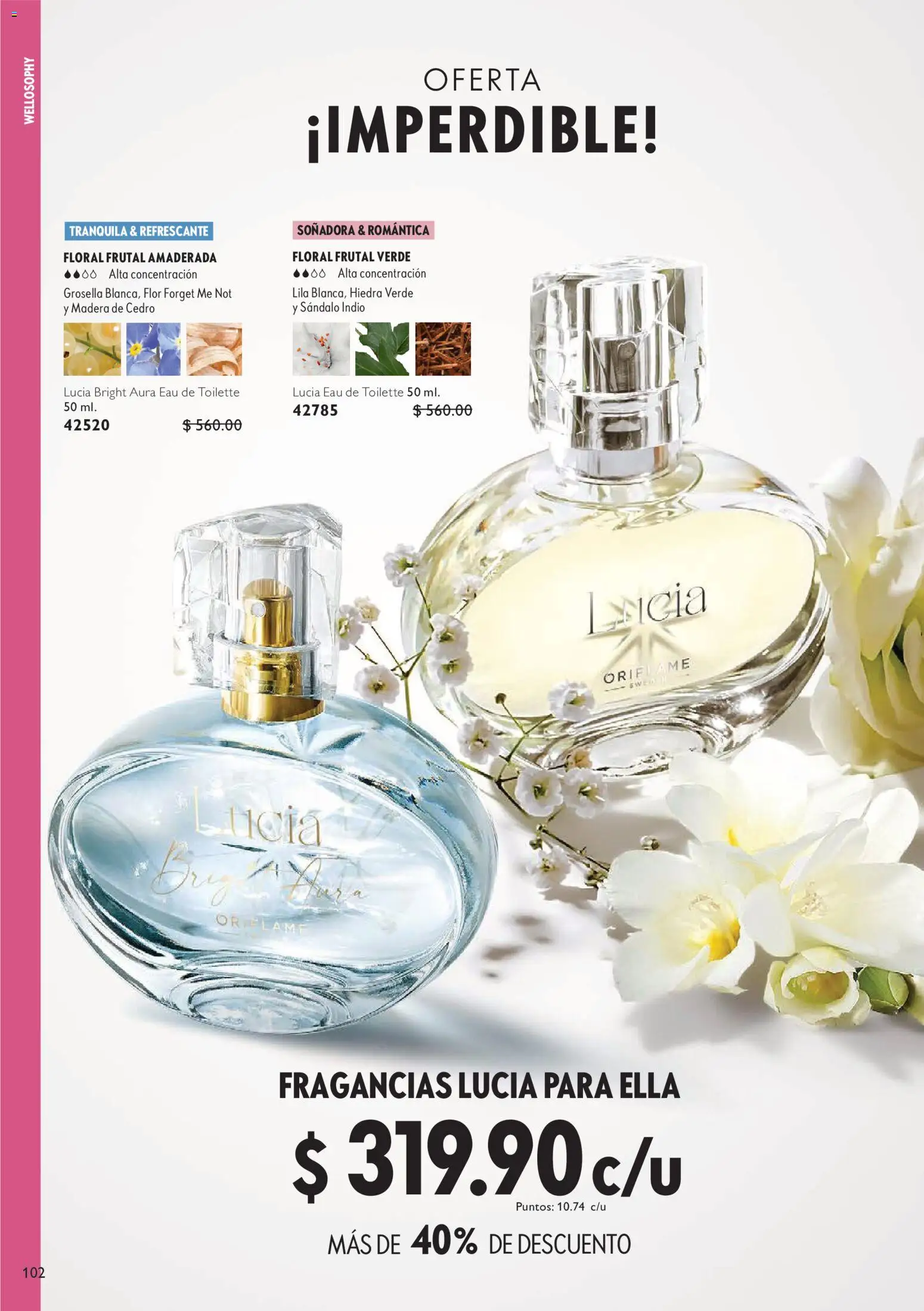 Nuevas ofertas de Oriflame válidas en toda la República Mexicana desde el 30.05.2026. ¡Encuentra las mejores ofertas en Oriflame campaña 8 2026! | Página: 102