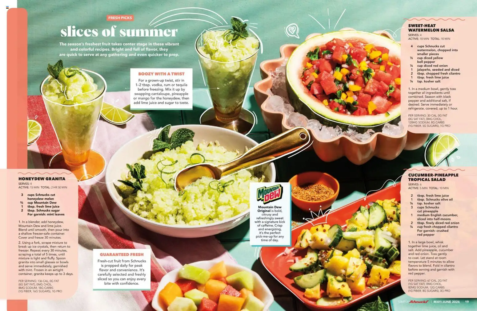 Schnucks Monthly Ad - valid from 01.05.2026 | Page: 11 | Products: Juice, Salad, Salt, Watermelon